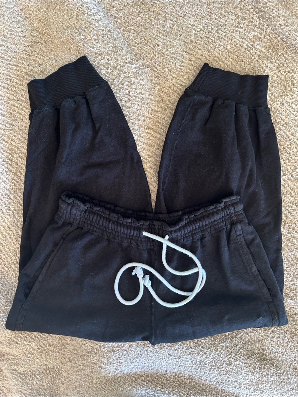 FP Movement by Free People Black Drawstring Jogger Pants